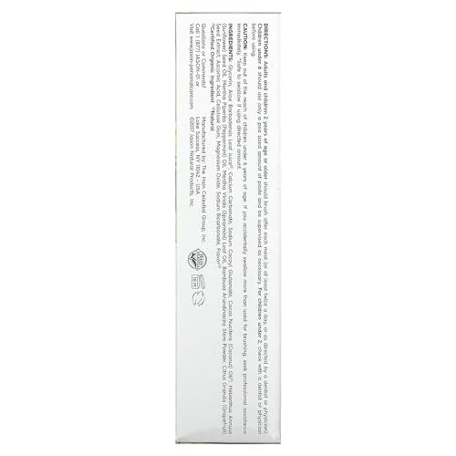 Jason Simply Coconut Strengthening Fluoride-Free Toothpaste, Coconut Mint, 4.2 Oz