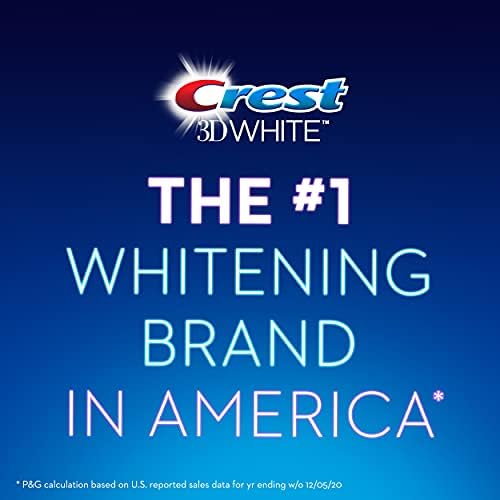 Crest 3D White Brilliance Hydrogen Peroxide Toothpaste with Fluoride,3 Ounce (Pack of 3)
