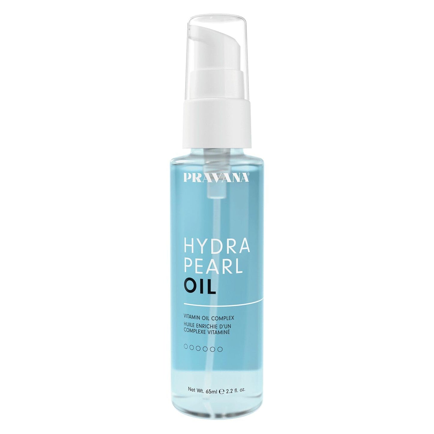 Pravana Hydra Pearl Oil Vitamin Complex | Creates Smooth, Shiny, Deeply Nourished Hair | Fights Frizz & Humidity | Strengthens & Reduces Breakage | Heat Thermal Protection | 2.2 Fl Oz