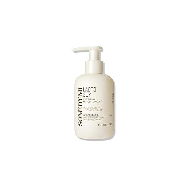 SOME BY MI Bye Blackhead 30 Days Miracle Green Tea Tox Bubble Cleanser - 4.23oz, 120g Korean Face Wash & Mask Daily Blackhead-Removing Pore Minimizer for Skin Care