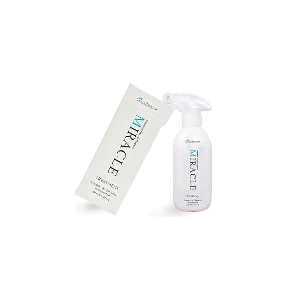 Miracle Treatment Premium Silk Sericin 10.82 Ounce. For All Hair Types. Made in Korea. No Animal Testing. Ideal for Extensions. Contains Hydrolyzed (Siricin)