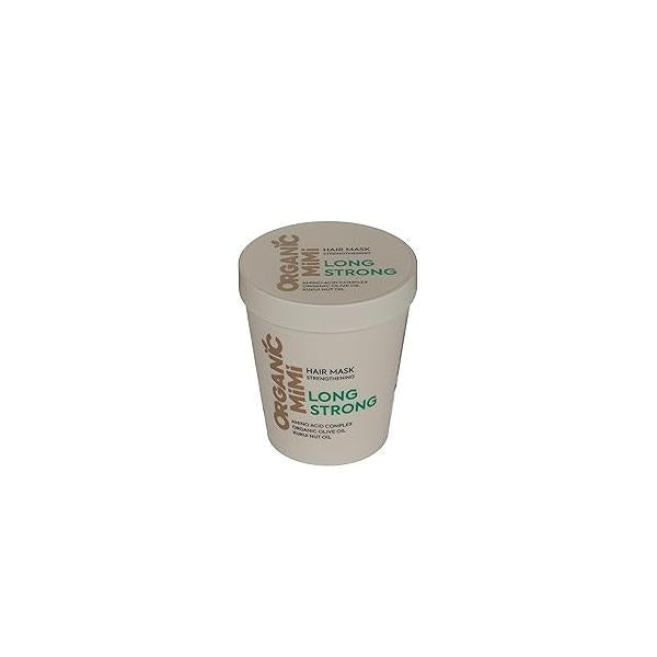 Deep Repair Hair Mask with Amino Acids, Aloe Vera, Olive & Kukui Oil - Strengthening, Hydrating, Anti-Breakage Vegan, Organic Care 200 ml
