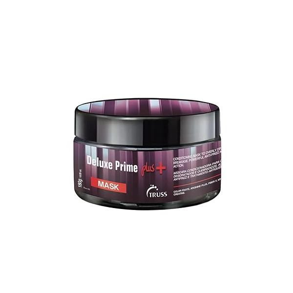 TRUSS Deluxe Prime + Mask - Deep Conditioning Hair for Damaged Targeted Care Dry, Brittle & Discoloured Strands Frizz Control Breakage Defense (6.35 Oz)
