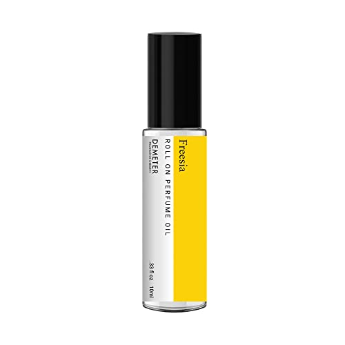 DEMETER Freesia Roll On Perfume Oil, 0.33 Oz, Long-Lasting