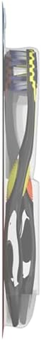 Colgate 360 Advanced Floss Tip Toothbrush, Soft Toothbrush for Adults, 4 Pack