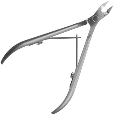 Staleks Pro Professional Cuticle Nippers SMART 10 – 7mm Blade Cuticle Trimmer Stainless Steel Ergonomic Grip Sharp & Durable Ideal for Manicure