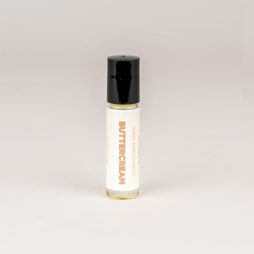 Buttercream Roll on Perfume Oil | .3 ounces Roll On Bottle | Sweet Gourmand Perfume Oil | Dessert Perfume Oil |Phthalate Free Fragrance | Perfume For Women