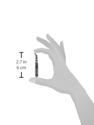 Tweezerman Men's Mini Hangnail Squeeze Snip Nipper, Silver