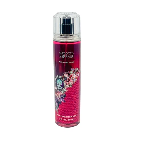 Bath & Body Works VAMPIRE BLOOD, GHOUL FRIEND, CANDY APPLE CAULDRON Fine Fragrance Mist 3-piece Halloween Collections 2024 with a Red Bow - Limited Edition