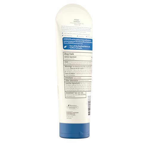 Aveeno Skin Relief Overnight Intense Moisture Cream with Triple Oat Complex & Natural Shea Butter, Therapeutic Dimethicone Skin Protectant for Dry Itchy Relief, Fragrance-Free, 7.3 oz, 3 Pack