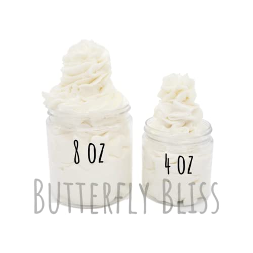 Gingerbread Whipped Body Butter, natural lotion, organic, 4oz jar, made with shea butter, mango butter, coconut oil, almond oil