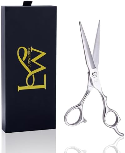 Professional Hair Scissors 6”,Undergoes Rigorous 238-Step Process,Hair Cutting Scissors Professional For Women & Men,440C Steel,1 Pack