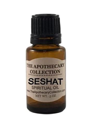 SESHAT Egyptian Spiritual Oil (aceite) for Hoodoo, Voodoo, Santeria, Wicca, Rootwork, & Spells