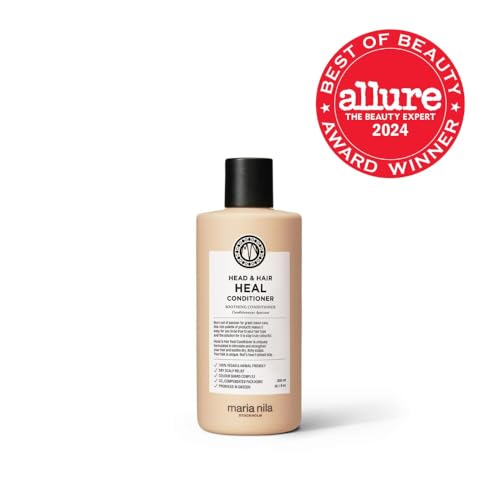 Maria Nila Head & Hair Heal, Conditioner 10.1 Fl Oz, Soothing Aloe Vera for dry & itchy scalps, 100% Vegan & Sulfate/Paraben free