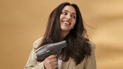 Bio Ionic GoldPro Hair Dryer, Blue, Moisturizing Heat Technology & 24K Gold MX, Ultra-Powerful 1875W AC Motor, Lightweight Blow Dryer with Ergonomic Handle, Multi-Speed Settings