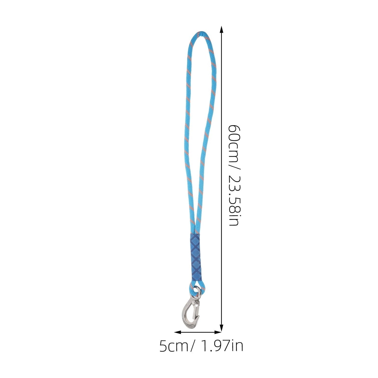 Amosfun tree safety strap Tree Swing Strap Stainless Steel Outdoor Activities 1Set