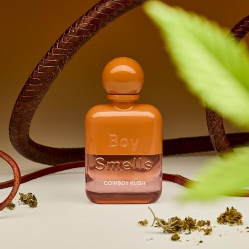 Boy Smells Cowboy Kush – Patchouli Scent – Spicy Aromatic Fragrance with Leather & White Oud – Eau de Parfum for All Genders - 50 ml