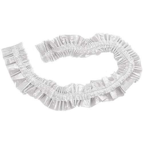 ForPro Professional Collection Spa Liners, Fit All Pedicure Spas, Disposable Pedicure Liners, Clear, 100-Count