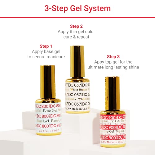 DND Gel Polish Set, Green Collection, UV/LED GelPolish and Air Dry Nail Lacquer, Matching Chip-Free Polish Duo, 0.5 Fl Oz Each