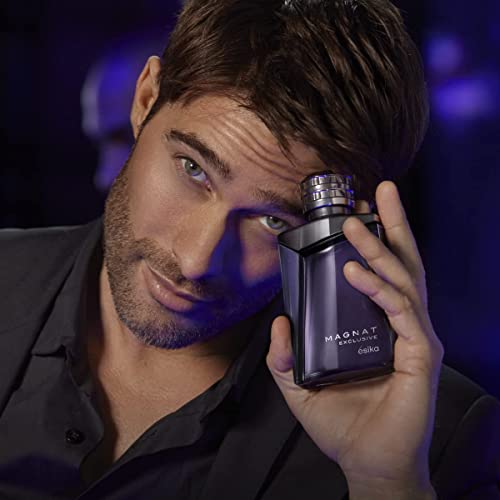 ésika - Magnat Exclusive Perfume de Hombre con Aroma Herbal Aromático 90ml/3.04oz