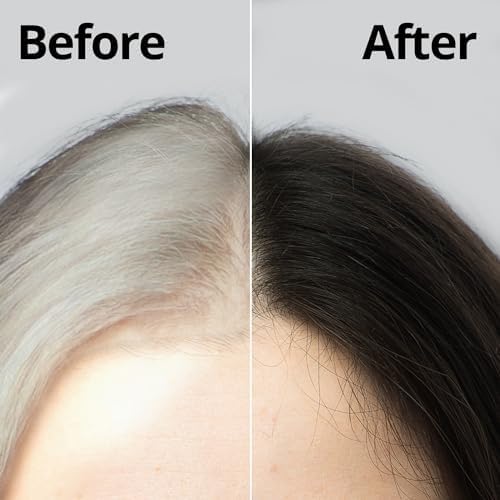 Daeng Gi Meo Ri – Korean Herbal Hair Dye Color Cream [Black] - PPD-Free Gray Coverage, Hair Protection, High-Keratin Formula, 5 Oz