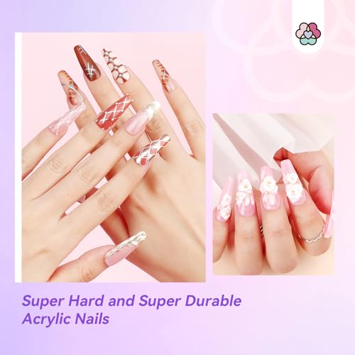 Saviland 8OZ EMA Acrylic Liquid Monomer: Pure EMA Odorless Liquid Monomer Professional Nail Monomer Liquid Kit for Acrylic Powder with Acrylic Brush Dappen Dish Nail Table Mat Nail Tech Salon