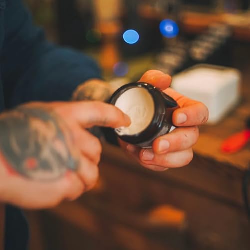 Shear Revival Gray Ghost | Matte Finish Hair Pomade for Men, Strong Hold Styling Cream with Sunflower Oil, Rice Bran Wax & Aloe Leaf Juice, Notes of Citrus & Cypress, 3.4oz