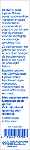 Gehwol Med Lipidro Cream for Unisex, 2.6 Fl Oz (Pack of 1)