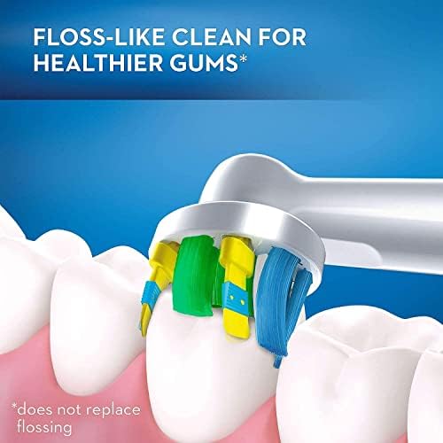 Oral-B - Floss Action Replacement Brush Heads,8 Pieces