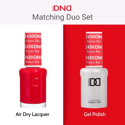 DND Gel Polish Set, Blue Collection, UV/LED GelPolish and Air Dry Nail Lacquer, Matching Chip-Free Polish Duo, 0.5 Fl Oz Each
