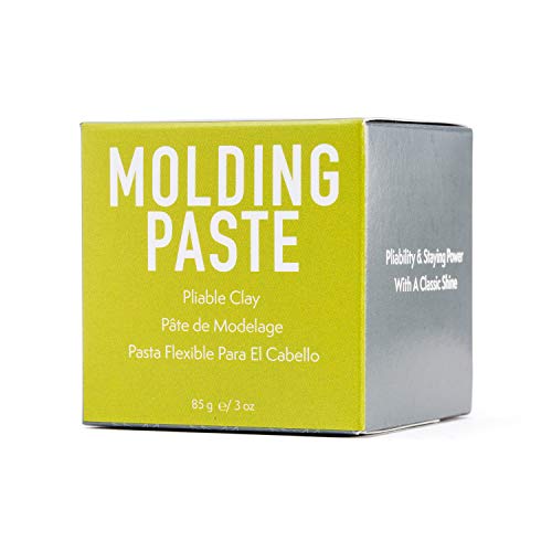 JOHNNY B. Molding Paste, Pliable Hair Clay, 3 oz.
