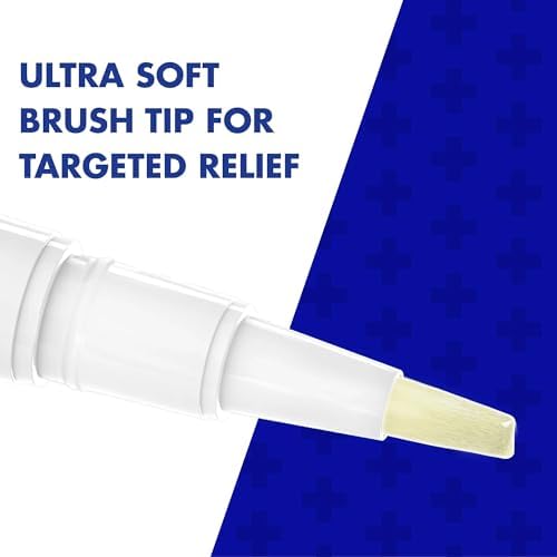 Kank-A Soft Brush Tooth & Gum Pain Gel - 0.07 oz, Pack of 2