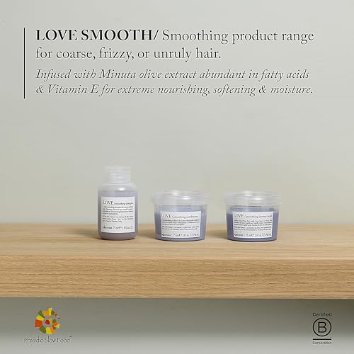 Davines LOVE Smoothing Shampoo, 2.5 fl. oz.