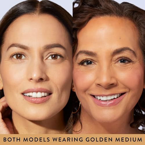 LAURA GELLER NEW YORK Laura's Must-Haves Kit 3pc: Baked Balance-n-Brighten Powder Foundation, Golden Medium + Spackle Skin Perfecting Makeup Primer, Hydrate + Airbrush Round Kabuki Brush