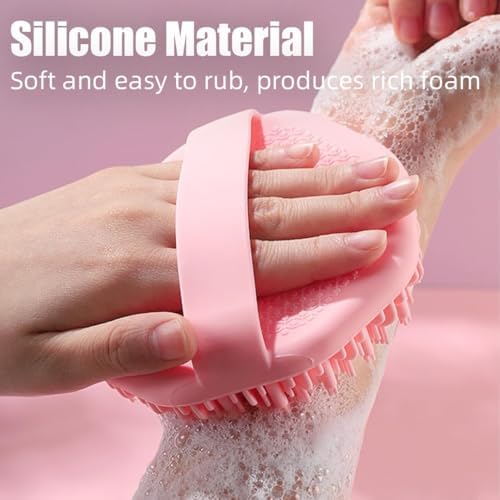 Silicone Body Scrubber, Exfoliating Body Scrubber for Sensitive Skin, Silicone Scrubber Body, Silicones Body Brush for Showering