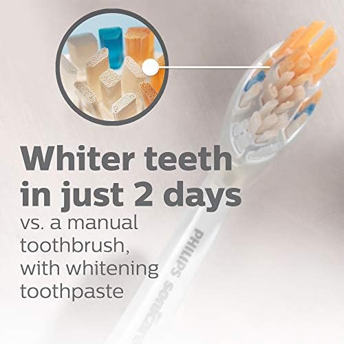 Philips Sonicare A3 Premium All-in-One, Genuine Replacement Toothbrush Heads, White, 2 Pack, HX9092/65