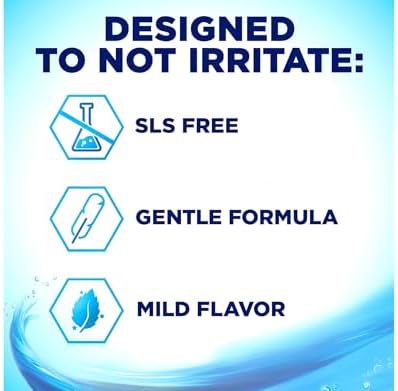 biotène Gentle Formula Fluoride Toothpaste, Fresh Mint 4.3 oz ( Pack of 3), (PPAX1366750)