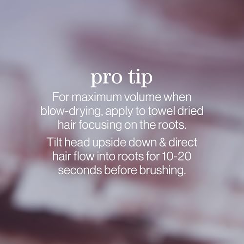 Pureology Style + Protect On The Rise Root Lifting Mousse For Flat and Color-Treated Hair - Provides Medium Control and Volume, Sulfate-Free and Vegan