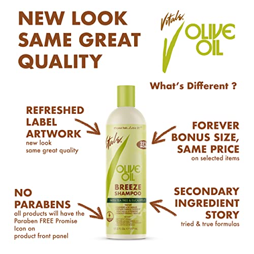 Vitale Olive Oil Hair Mayonnaise 30oz with Oat & Egg Protein and Vitamins - Good on Color & Thermal Treated Hair - for Dry & Damaged Scalp Men, Women & Kids -Moisturize and Condition