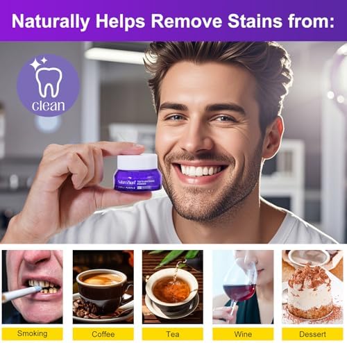 Teeth Whitening Powder - Teeth Whitening - Removes Stains - No Sensitivity - Enamel-Safe Toothpaste Power - Breath Freshener - for Coffee, Tea and Tobacco Stains 15g