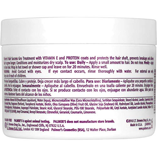 Palmer's Hair Success With Vitamin E Gro Treatment, 7.5 Ounces