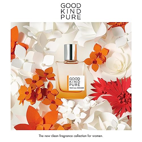Vanilla Ginger Eau de Toilette Spray - Energizing, Gourmand Fragrance - A blend of Casablanca Lily & Warm Vanilla - Clean, Vegan, & Long-Lasting Formula - 1.0 Fl Oz