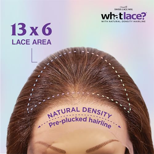 Sensationnel What Lace 13X6 Wigs - Zelena Lacefrontal Hand Tied Glueless Synthetic With Natural Density Preplucked Hairline (1B OFFBLACK)