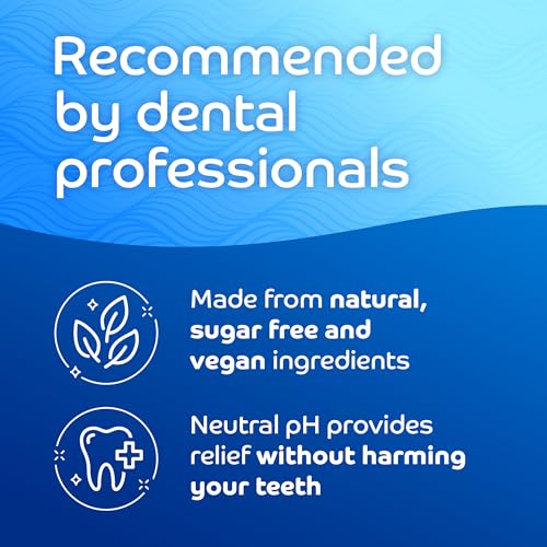 Oracoat XyliMelts for Dry Mouth Night Time or Day - Moisturizing Dry Mouth Adhering Discs, Sugar Free with Xylitol, 40 Count - 6 Pack, Slightly-Sweet Flavor, 8-Hour Relief