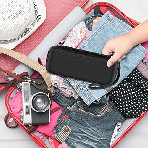 Toothbrush Travel Case Compatible with Oral-B Pro 1000, 2000, 3000, 3500, 1500/ for Philips Sonicare ProtectiveClean 4100 5100 Electric Toothbrush with Mesh Pocket for Accessories - Black (Bag Only)