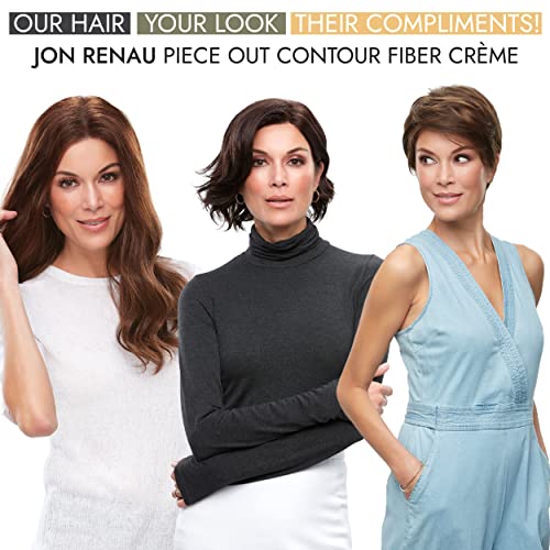 Jon Renau Piece Out Contour Fiber Crème – Wig Styling Cream for Synthetic, Heat-Friendly & Human Hair, 2 Ounces