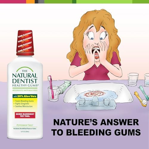 Healthy Gums Mouth Rinse Peppermint 16 oz (Multi-Pack)
