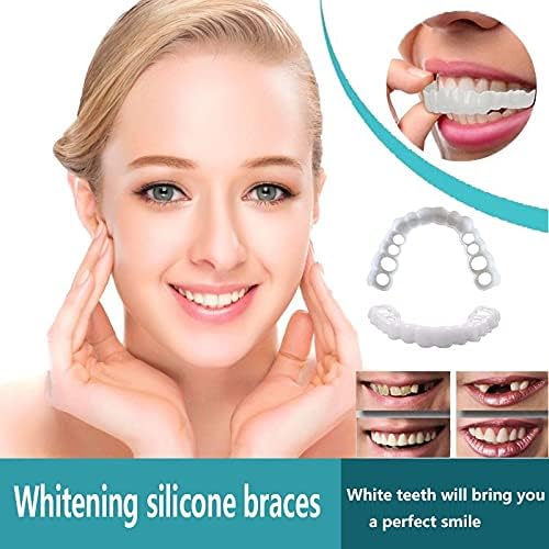 2 Pairs, Adjustable for Men and Women, Top and Bottom, Beautiful Smile