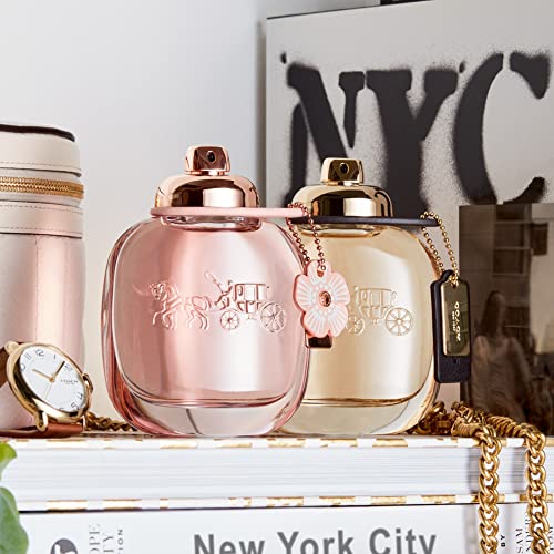 Coach Floral Eau de Parfum 2 Piece Set - 1.7 fl. oz. Spray, 0.25 fl. oz. Purse Spray - Long Lasting Fragrance with notes of Pineapple Sorbet, Peony & Crystal Musks - Floral & Fruity