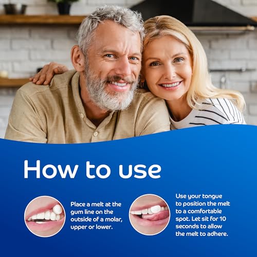 Oracoat XyliMelts for Dry Mouth Night Time or Day - Moisturizing Dry Mouth Adhering Discs, Sugar Free with Xylitol, 40 Count - 6 Pack, Slightly-Sweet Flavor, 8-Hour Relief